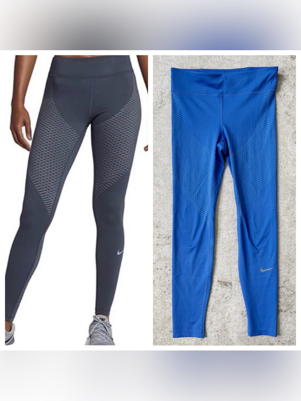 Nike Zonal Strength Blue Leggings